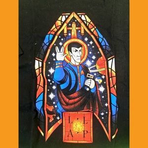 Star Trek Spock saint t shirt xl unisex women men